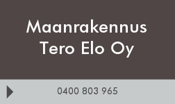 Maanrakennus Tero Elo Oy logo